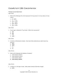 Chemical Engineering Chapter 13 Homework What Volume Contains 030 Moles Sugar 025