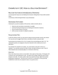 Chemical Engineering Chapter 13 Homework Few Examples From Daily Life Are Included