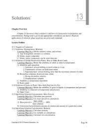 Chemical Engineering Chapter 13 Homework Gives Answer The Unit Moles Solute