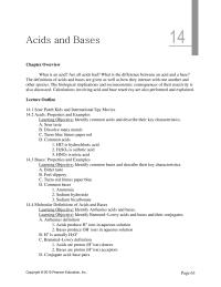 Chemical Engineering Chapter 14 Homework A Way to Quantify the Amount of Acid or Base