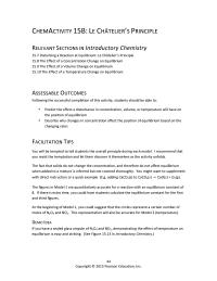 Chemical Engineering Chapter 15 Homework You Might Want Supplement With Direct Instruction