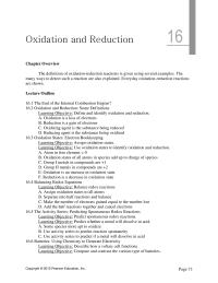 Chemical Engineering Chapter 16 Homework The One Sulfur Must Therefore State Rule