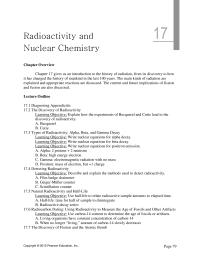 Chemical Engineering Chapter 17 Homework The Effects Radiation Life And Nuclear Medicine