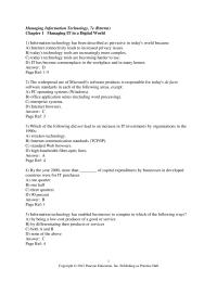 Management Chapter 1 Which Statement True About