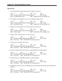 Accounting Chapter 3 Accounting periods of greater than a year are