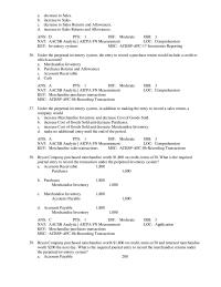 Accounting Chapter 5 The amount of goods available for sale during