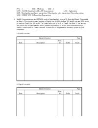 Accounting Chapter 5 Prepare journal entries without explanations for
