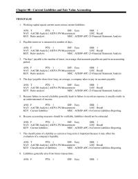 Accounting Chapter 8 If an accrued liability for salaries is not