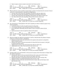 Accounting Chapter 10 When bonds have been issued at a premium