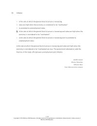 Investments & Securities Chapter 17 Inflation The Rate Which The General