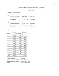 Management Chapter 11 Which The Following Statements Best Most Demand