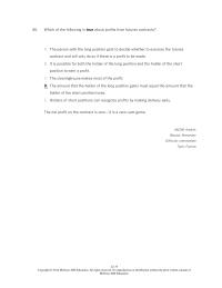 Investments & Securities Chapter 22 Some The Newer Futures Contracts Include