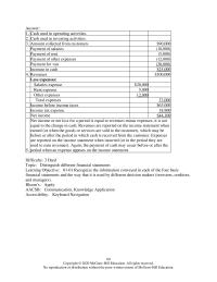 Accounting Chapter 1 period when an expense appears on the income