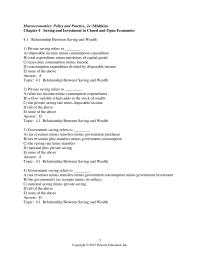 Economics Chapter 4 Saving Investment And Goods Market Equilibrium Closed