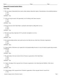 Economics Chapter 3 Realized Capital Gain Is The Difference