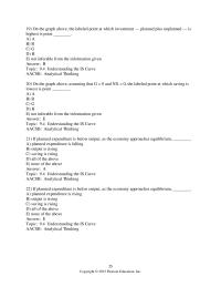 Economics Chapter 9 Decrease Autonomous Consumption A