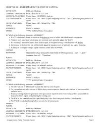 Finance Chapter 11 Retained earnings that were generated in the past