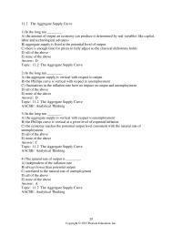 Economics Chapter 11 Which of the following never assumes, either implicitly