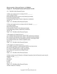 Economics Chapter 14 Information Challenges And The Financial