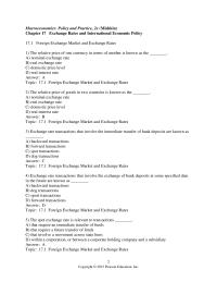 Economics Chapter 17 Suppose the nominal exchange rate