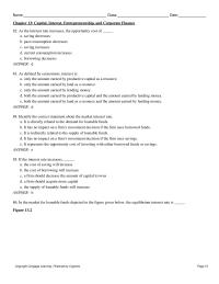 Economics Chapter 13 The term structure of interest rates describes