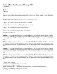 Nursing Chapter 2 Demonstrate Knowledge Basic Scientific