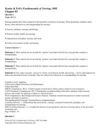 Nursing Chapter 3 They Include Actions Such Seeking Health Care
