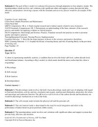Nursing Chapter 3 Learning Outcome Describe The Major Purpose Theory