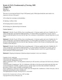 Nursing Chapter 6 Essentials Competencies Vii 10 Collaborate With