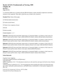 Nursing Chapter 18 Competencies Context And Environment Practice Apply