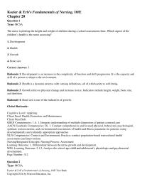 Nursing Chapter 20 Rationale Industry Versus Inferiority Occurs From Years