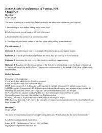 Nursing Chapter 31 Competencies Quality And Safety Practice Use