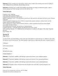 Nursing Chapter 33 Deliver Compassionate Patient centered