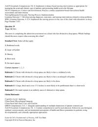 Nursing Chapter 45 The Sleeper Can Readily Awakened And Might