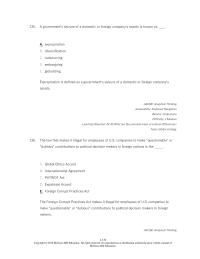 Management Chapter 4 Governments Seizure Domestic Foreign Companys Assets