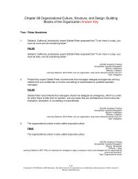 Management Chapter 8 Why is it important for managers to align a company’s