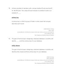 Management Module C A dotted line connecting entity classes is used to