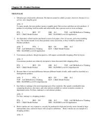 Marketing Chapter 10 Apple Computer Inc Recently Dropped The