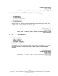 Management Chapter 12 Research Shows That Simplified Jobs Lead