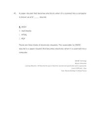 Management Module I The Ascii Rsum Also Known An