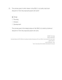 Management Chapter 6 The Primary Goal Which Phase The