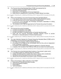 Accounting Chapter 1 The purpose of the International Accounting Standards