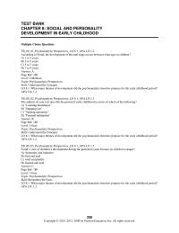 Psychology Chapter 08 Which of the following abilities initiates the Eriksonian