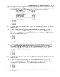 Accounting Chapter 4 Discontinued Operation Occurs When A Company Eliminates