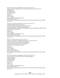 Psychology Chapter 09 Why do schools administer achievement tests,