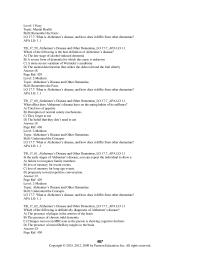 Psychology Chapter 17 What is Alzheimer’s disease, and how does it differ from other