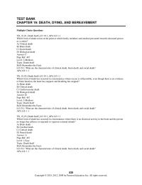 Psychology Chapter 19 What You Know 194 How Young Middle aged