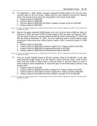 Accounting Chapter 15 How would the declaration and subsequent issuance
