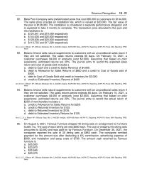 Accounting Chapter 18 At that time the total costs of construction