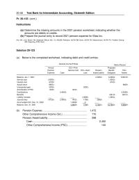 Accounting Chapter 20&nbsp;What is the amount of Pension Asset